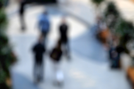 Blurred background storeの写真素材