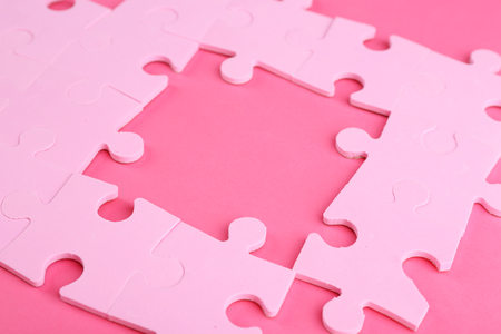 Puzzle piecesの写真素材