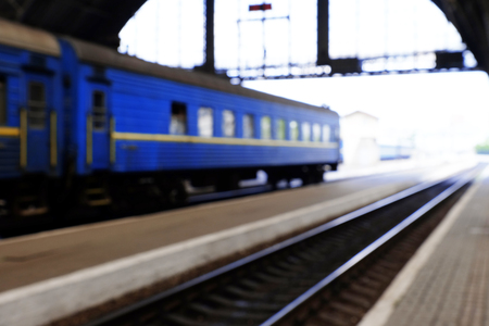 Railway stationの写真素材