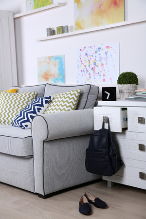 Beautiful modern living room の写真素材