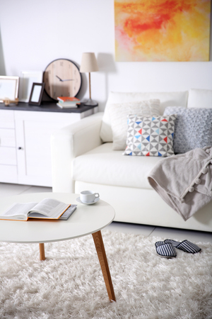 Interior of living roomの写真素材