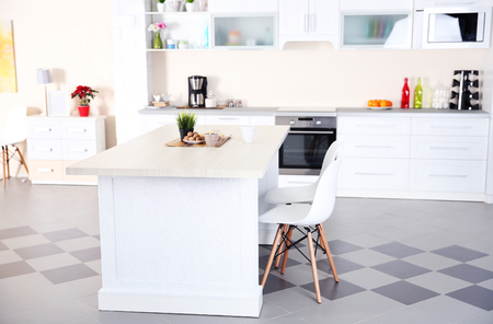 New modern kitchen interiorの写真素材