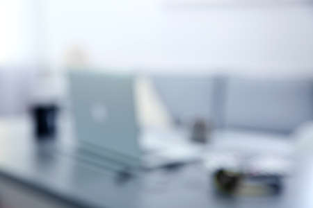 Defocused laptopの写真素材