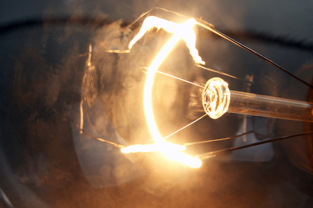 Light bulb, close upの写真素材