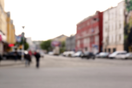 Blur abstract people technology background