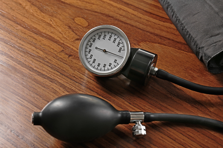 Tonometer, closeupの写真素材