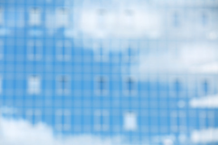 Blurred new building backgroundの写真素材