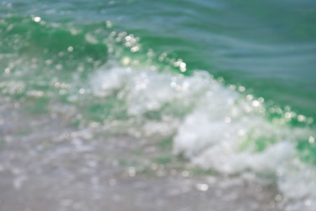 Blurred sea waves backgroundの写真素材