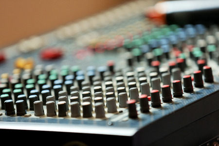 Professional audio mixing console