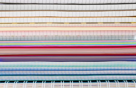 School notebooks, closeupの写真素材