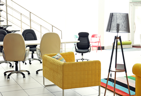 Interior of furniture storeの写真素材