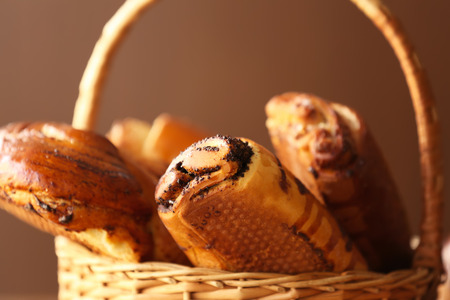 Fresh bakery products, closeupの写真素材