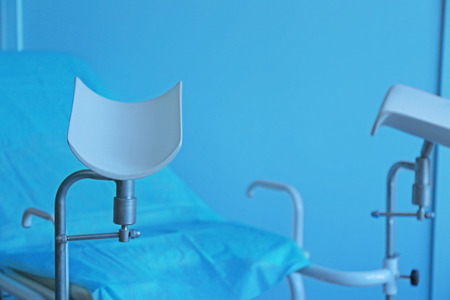 Chair in gynecological roomの写真素材