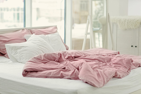 Modern light bedroom interior