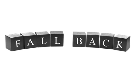 Black wooden cubes with space for text on white backgroundの写真素材