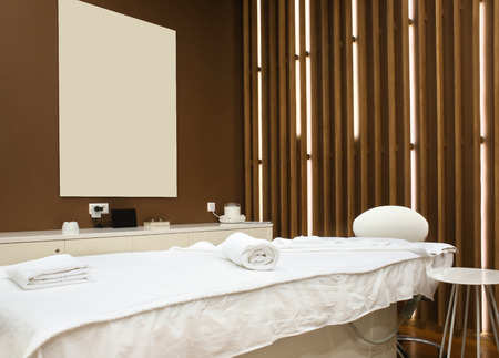 Interior of modern spa salonの写真素材