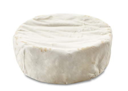 Tasty cheese on white backgroundの写真素材