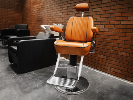 Chair in beauty salonの写真素材