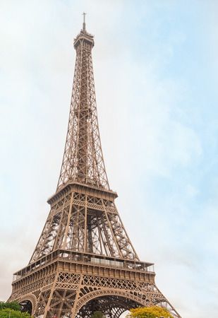 Beautiful Eiffel Tower in Parisの写真素材