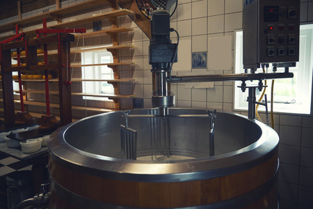 Machine for cheese production