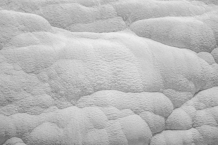 View of natural travertine lodgmentsの写真素材