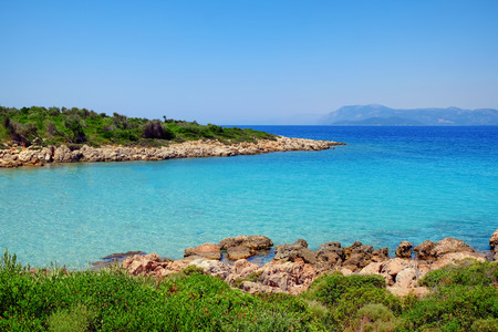Beautiful seascape on summer dayの写真素材
