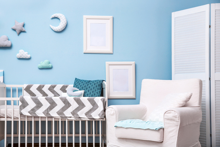 Beautiful interior of child's roomの写真素材
