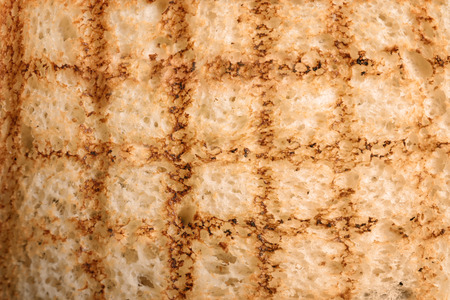 Tasty toasted bread as backgroundの写真素材