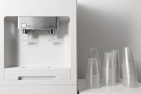 Office water cooler indoorsの写真素材