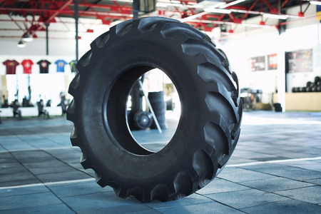 Heavy tire for training in gym
