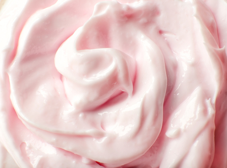 Texture of moisturizing cream, closeupの写真素材