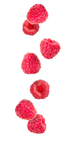 Tasty strawberries on white background