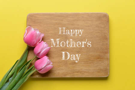 Beautiful greeting card for Mother's Day celebrationの写真素材