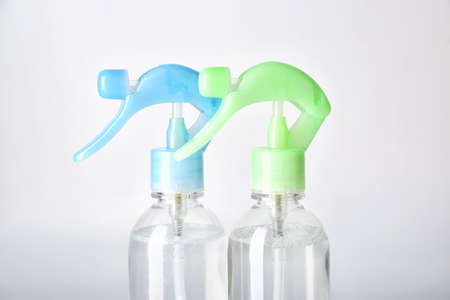 Air fresheners on light background
