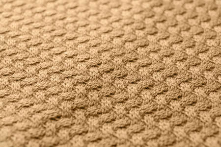 Texture of knitted fabric as backgroundの写真素材