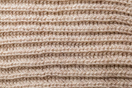 Texture of knitted fabric as backgroundの写真素材