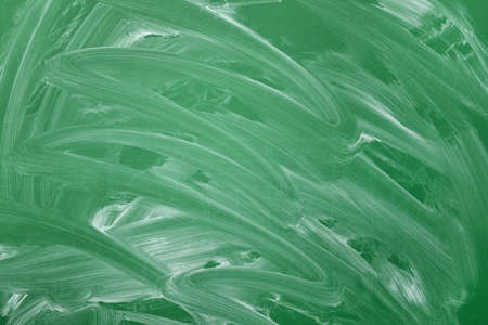 Texture of green school blackboardの写真素材
