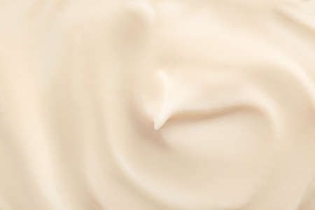 Tasty cream cheese as backgroundの写真素材