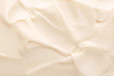 Tasty cream cheese as backgroundの写真素材
