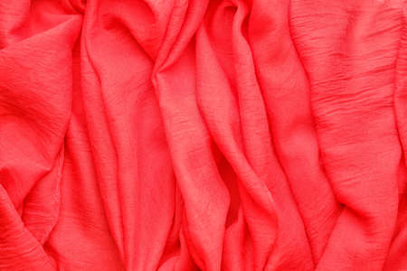 Beautiful scarf as background, closeupの写真素材