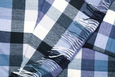Beautiful scarf as background, closeupの写真素材