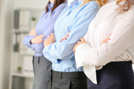 Group of business people in officeの写真素材