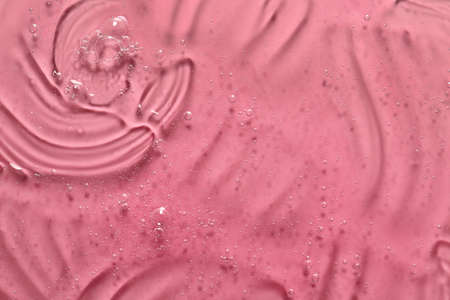 Texture of shower gel as backgroundの写真素材