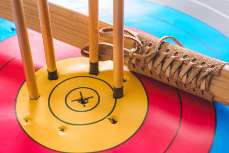 Equipment for archery on target