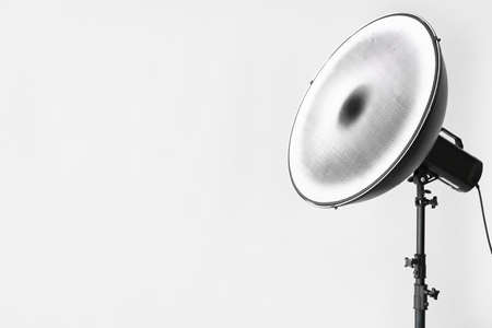 Modern equipment in photo studioの写真素材