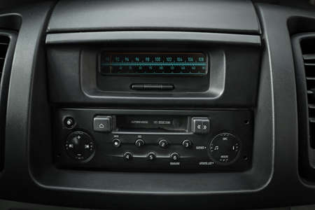 Modern radio receiver in car