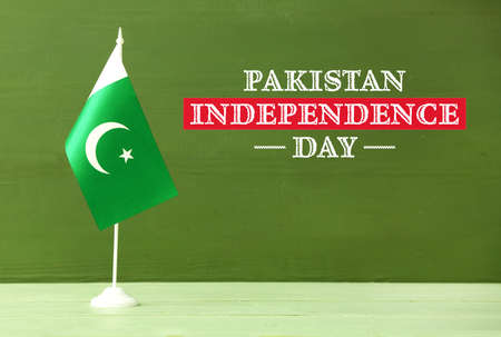 Greeting card for Independence Day of Pakistan