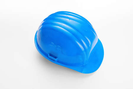 New hardhat on white backgroundの写真素材