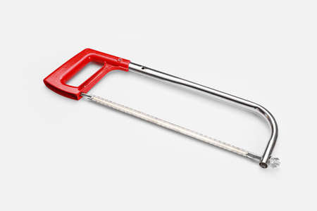 New hacksaw on white background