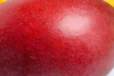Sweet ripe mango, closeup viewの写真素材